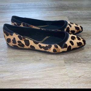 Cole Haan Grand Ambition Cheetah Skimmer Flats